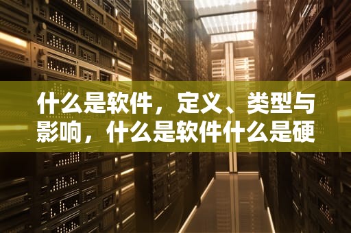 什么是软件，定义、类型与影响，什么是软件什么是硬件
