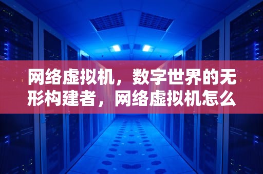 网络虚拟机，数字世界的无形构建者，网络虚拟机怎么搭建