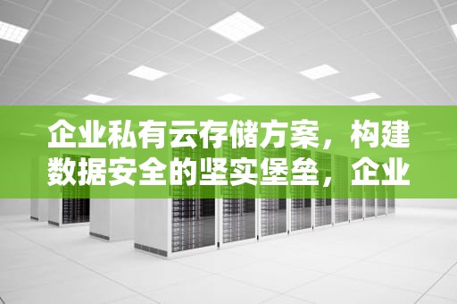 企业私有云存储方案，构建数据安全的坚实堡垒，企业私有云存储方案怎么写