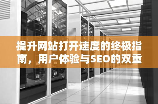提升网站打开速度的终极指南，用户体验与SEO的双重胜利，网站打开速度慢的原因