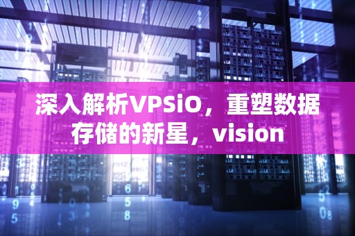 深入解析VPSiO，重塑数据存储的新星，vision
