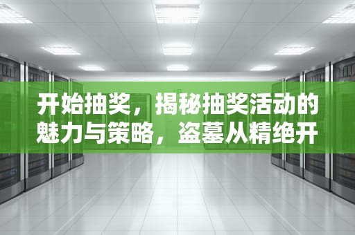 开始抽奖，揭秘抽奖活动的魅力与策略，盗墓从精绝开始抽奖