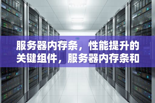 服务器内存条，性能提升的关键组件，服务器内存条和普通内存条区别