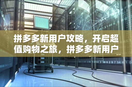拼多多新用户攻略，开启超值购物之旅，拼多多新用户免三单真的吗