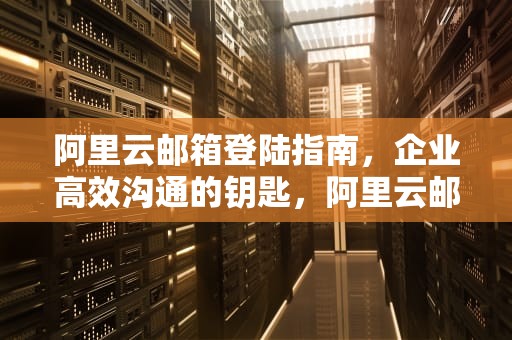 阿里云邮箱登陆指南，企业高效沟通的钥匙，阿里云邮箱登陆入口