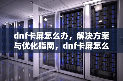 dnf卡屏怎么办，解决方案与优化指南，dnf卡屏怎么回事