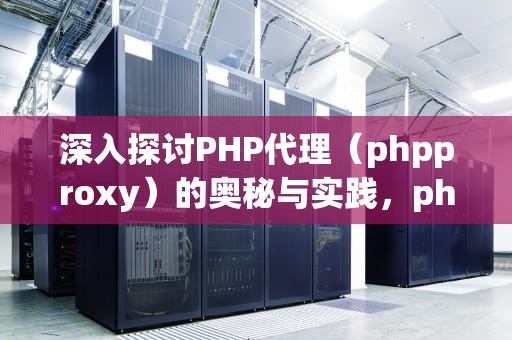 深入探讨PHP代理（phpproxy）的奥秘与实践，phpproxy建立代理服务器