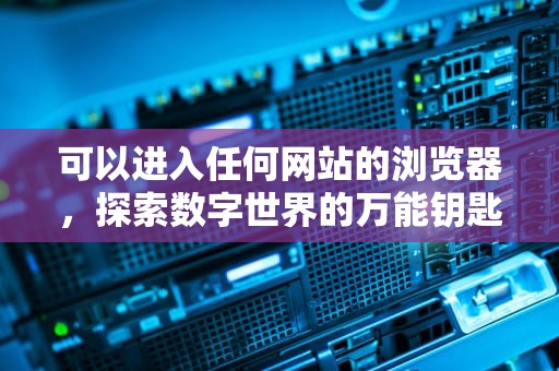 可以进入任何网站的浏览器，探索数字世界的万能钥匙，可以进入任何网站的浏览器下载