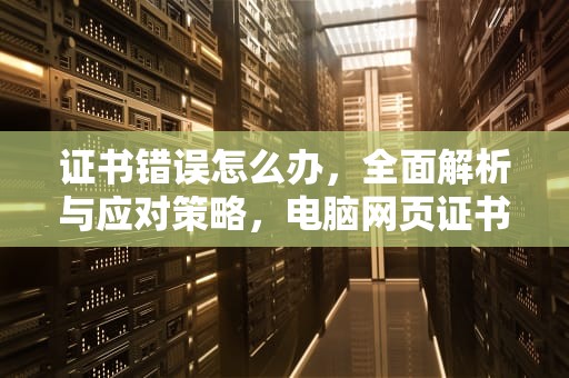 证书错误怎么办，全面解析与应对策略，电脑网页证书错误怎么办