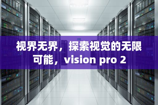 视界无界，探索视觉的无限可能，vision pro 2