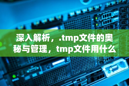 深入解析，.tmp文件的奥秘与管理，tmp文件用什么打开