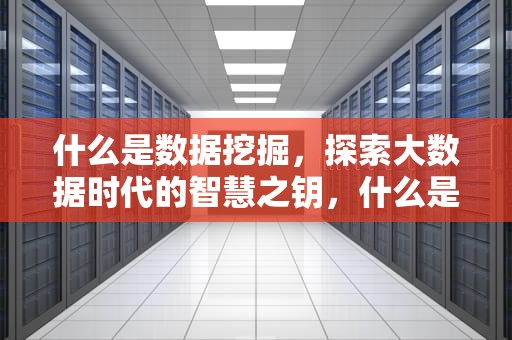 什么是数据挖掘，探索大数据时代的智慧之钥，什么是数据挖掘?