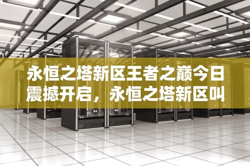 永恒之塔新区王者之巅今日震撼开启，永恒之塔新区叫什么
