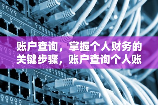 账户查询，掌握个人财务的关键步骤，账户查询个人账户查询