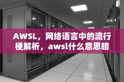 AWSL，网络语言中的流行梗解析，awsl什么意思暗语