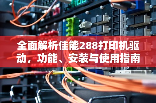全面解析佳能288打印机驱动，功能、安装与使用指南，佳能288打印机驱动下载安装步骤