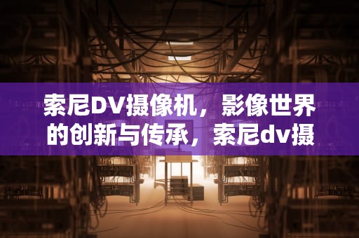 索尼DV摄像机，影像世界的创新与传承，索尼dv摄像机使用说明书