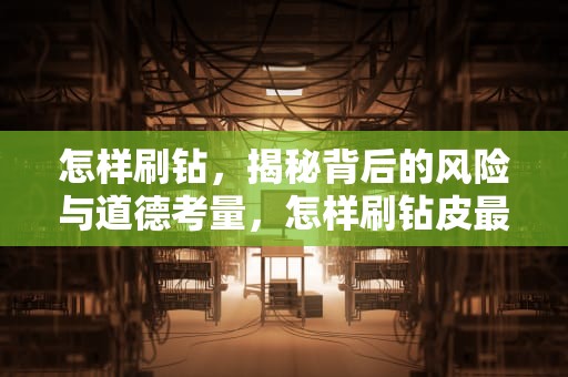 怎样刷钻，揭秘背后的风险与道德考量，怎样刷钻皮最快
