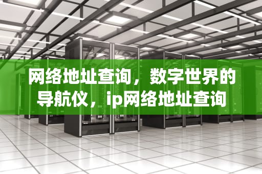 网络地址查询，数字世界的导航仪，ip网络地址查询
