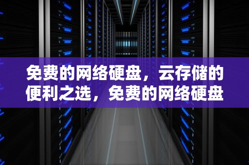 免费的网络硬盘，云存储的便利之选，免费的网络硬盘有哪些