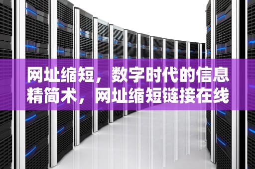网址缩短，数字时代的信息精简术，网址缩短链接在线工具