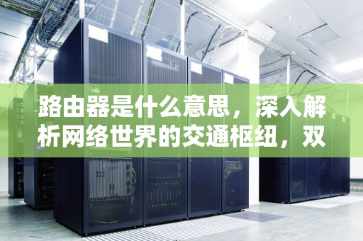 路由器是什么意思，深入解析网络世界的交通枢纽，双频无线路由器是什么意思