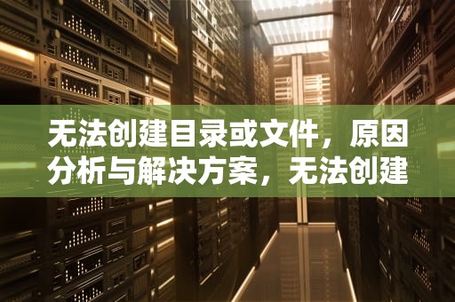 无法创建目录或文件，原因分析与解决方案，无法创建目录或文件怎么解决