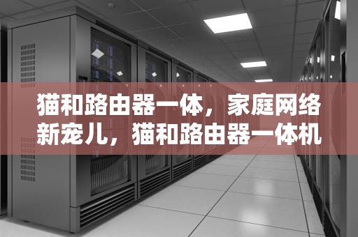 猫和路由器一体，家庭网络新宠儿，猫和路由器一体机