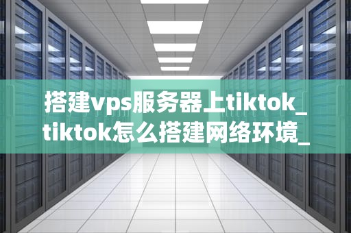 搭建vps服务器上tiktok_tiktok怎么搭建网络环境_搭建VPS服务器上TikTok的详细步骤