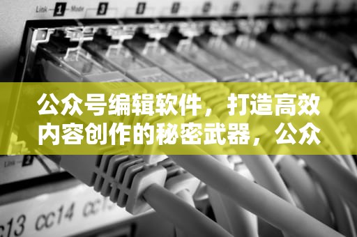 公众号编辑软件，打造高效内容创作的秘密武器，公众号编辑软件哪个好