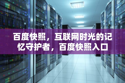 百度快照，互联网时光的记忆守护者，百度快照入口