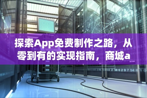 探索App免费制作之路，从零到有的实现指南，商城app免费制作