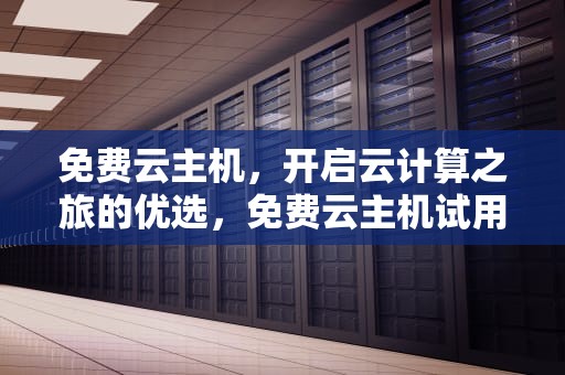 免费云主机，开启云计算之旅的优选，免费云主机试用一年