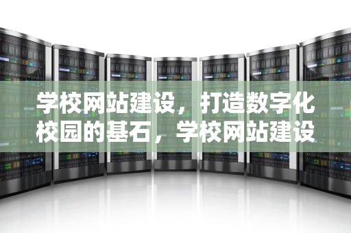 学校网站建设，打造数字化校园的基石，学校网站建设立项