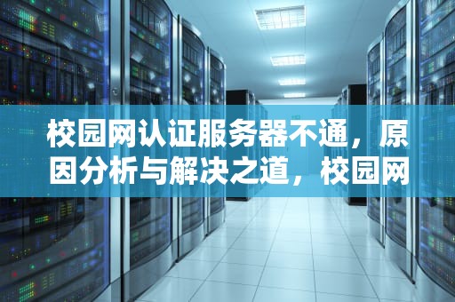 校园网认证服务器不通，原因分析与解决之道，校园网认证服务器不通怎么办