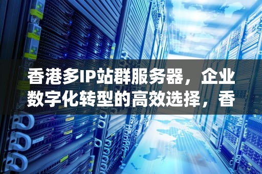 香港多IP站群服务器，企业数字化转型的高效选择，香港多ip站群服务器哪个平台好