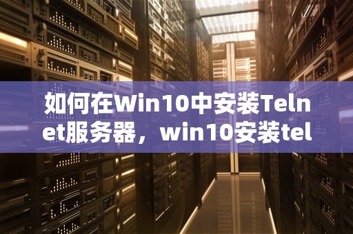 如何在Win10中安装Telnet服务器，win10安装telnet服务端
