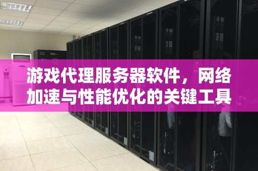 游戏代理服务器软件，网络加速与性能优化的关键工具，游戏代理服务器软件有哪些