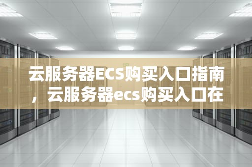 云服务器ECS购买入口指南，云服务器ecs购买入口在哪