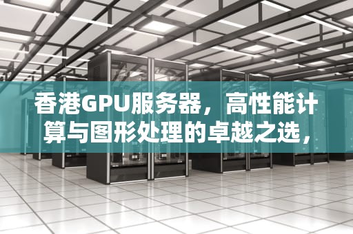香港GPU服务器，高性能计算与图形处理的卓越之选，香港显卡服务器