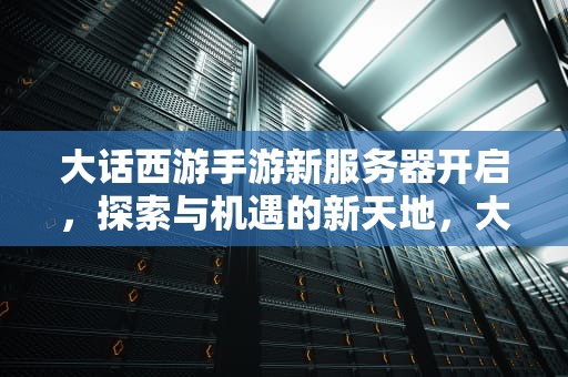 大话西游手游新服务器开启，探索与机遇的新天地，大话西游手游最新服务器列表