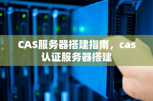 CAS服务器搭建指南，cas认证服务器搭建
