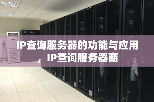 IP查询服务器的功能与应用，IP查询服务器商