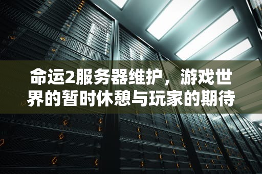 命运2服务器维护，游戏世界的暂时休憩与玩家的期待，命运2服务器维护公告在哪看