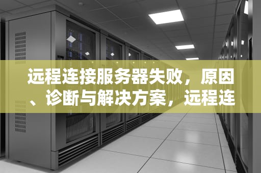 远程连接服务器失败，原因、诊断与解决方案，远程连接服务器失败是什么原因