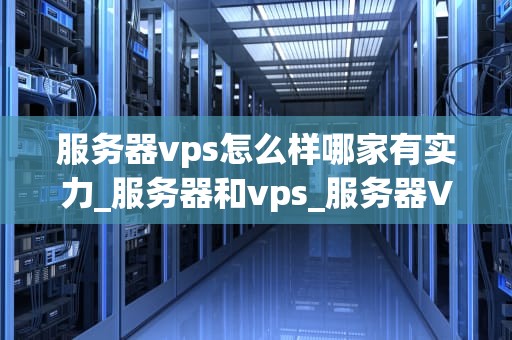 服务器vps怎么样哪家有实力_服务器和vps_服务器VPS的选择与实力评估