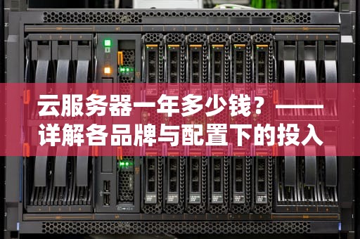 云服务器一年多少钱？——详解各品牌与配置下的投入费用，阿里云服务器多少钱一年