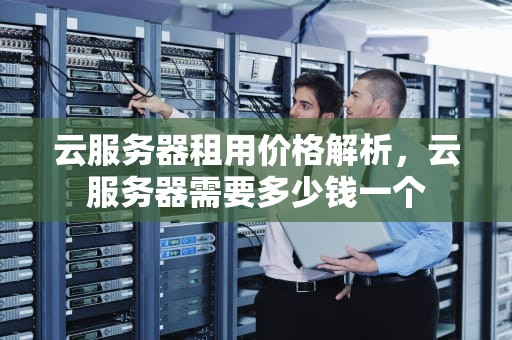 云服务器租用价格解析，云服务器需要多少钱一个