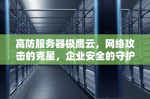 高防服务器极鹰云，网络攻击的克星，企业安全的守护者