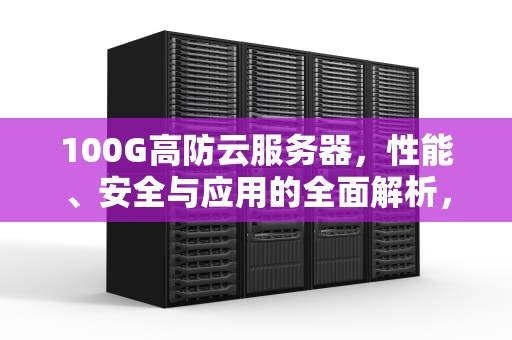 100G高防云服务器，性能、安全与应用的全面解析，高防云服务器推荐